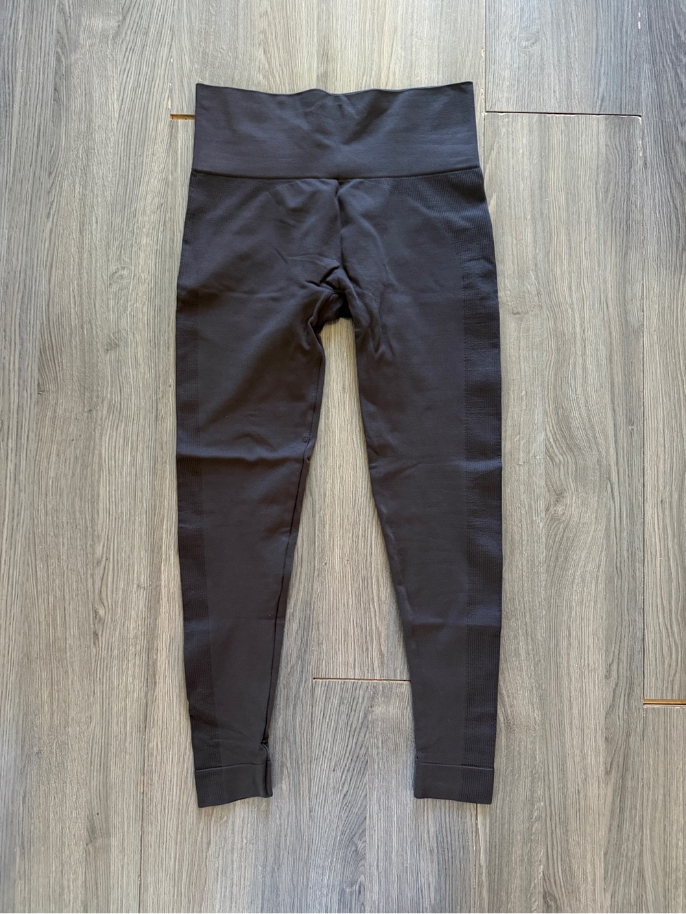 SET Active Black High-Waist Seamless Leggings